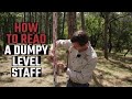 How to read a dumpy level staff - SURVEYING TRAINING