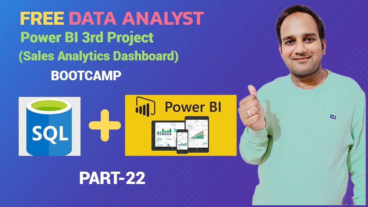 Power Bi tutorial for Beginners | Power BI Dashboard Project in Hindi ...