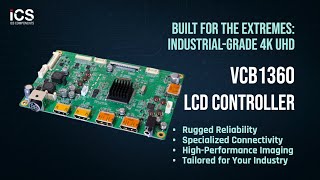 Built for the Extremes: The VCB1360 Industrial 4K UHD Display Solution