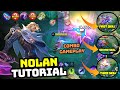 Nolan Tutorial Combo, Best Build, Emblem &amp; Gameplay mlbb