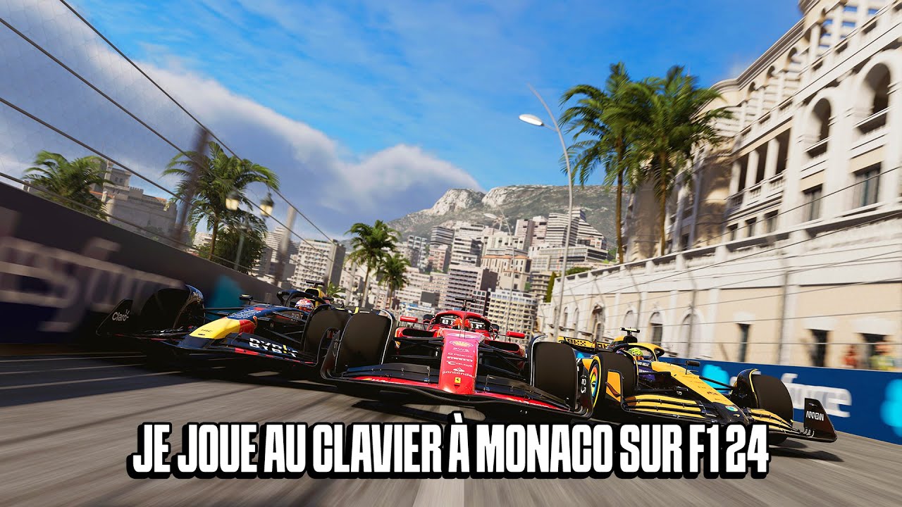 Je Joue au Clavier à Monaco sur F1 24
