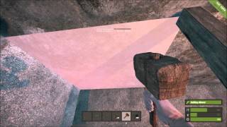 Rust Game Play with MC RedSmith. Basics, Waterpipe Shotgun and Better Roofing.