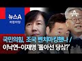 [여랑야랑] 국민의힘, 조국 벤치마킹했나 / 이낙연-이재명 두고 돌아선 당심? | 뉴스A