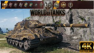 Jagdtiger Pr - Oyster Bay map - 8 Kills - 7,5K Damage World of Tanks