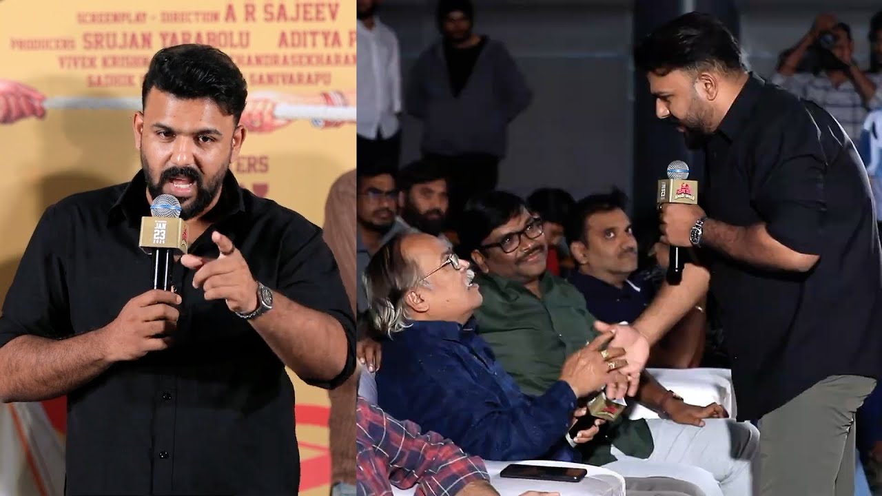 Great Andhra Murthy Serious On Tharun Bhascker @ OM Shanti Shanti Shantihi