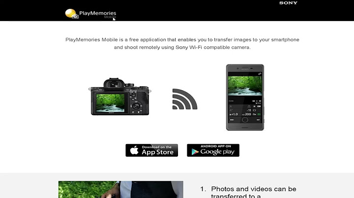 Iphone bị lỗi xác thực ở app sony playmemories năm 2024