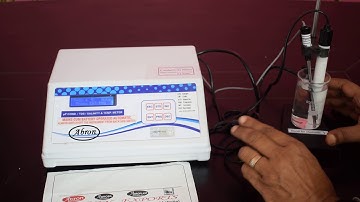 video bio chemistry conductivity tds salinity temperature callibraton meter digital microprocessor p