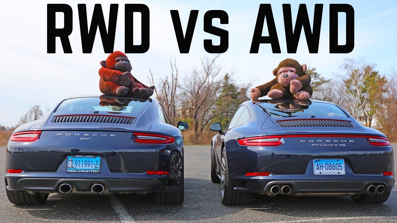 Porsche 911 2 vs 4 RWD vs AWD differences C2S vs C4S - YouTube