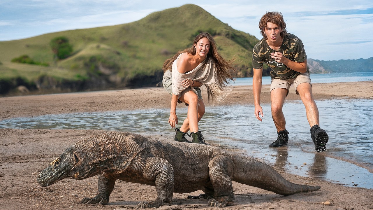 5 Days HUNTED By Komodo Dragon’s | Worlds Deadliest Lizard!