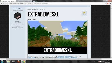 Como instalar o mod Extrabiomes no Minecraft 1.2.5