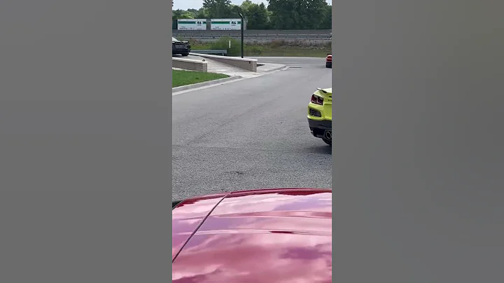 C8 Corvette Z06 at the Corvette Museum demonstrati...