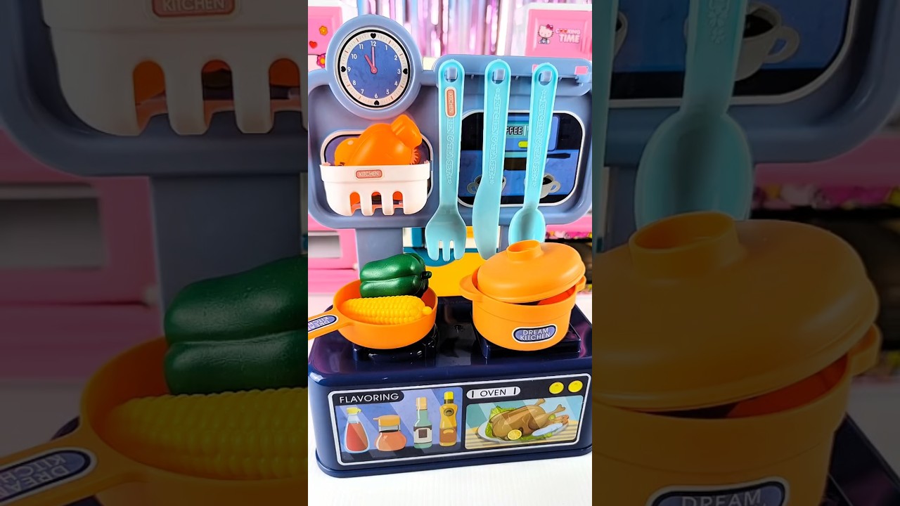 Satisfying with Unboxing & Review Miniature Kitchen Set | ASMR Video no music 