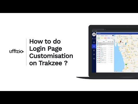 How to do Login Page Customisation on Trakzee ?