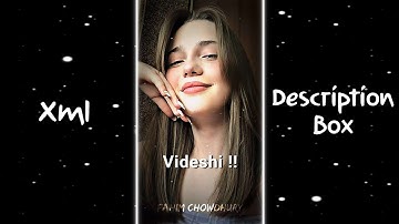 LIKHE JO KHAT TUJHE X HEROINE 🥵👌|| XML FILE 🤧⚡||NEW TREND XML FILE 😎💯 || TREND XML ALIGHTMOTION ||