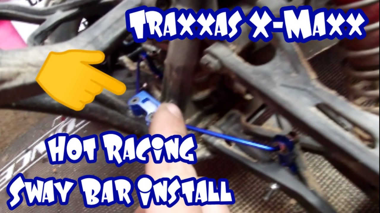 XMaxx Sway Bar Install YouTube