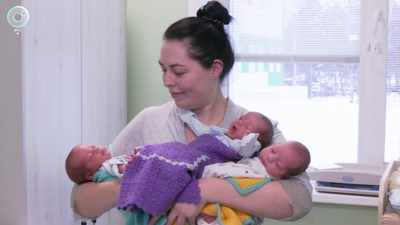 В Новосибирске родилась первая тройня этого года