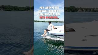 Getting Busted For Gunwale Riding