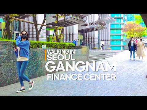 4K 강남 역삼역 강남파이낸스센터에서 압구정역 까지 산책 Walking Around Apgujeong In From Gangnam Finance Center Stereo 