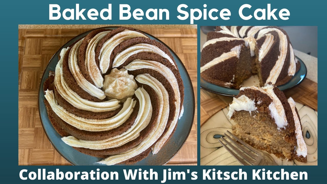 Baked Bean Spice Cake | Collaboration Video | Jim's Kitsch Kitchen