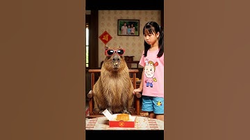 Capy ăn bánh trung thu của Na #capybara