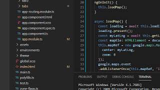 Ionic 5 cli + mapas geolocalizacion + angular + api key