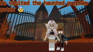 We Visited The Haunted Pumpkin Patch!