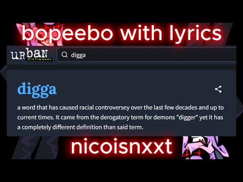 Bopeebo WITH LYRICS (Freestyle) | FRIDAY NIGHT FUNKIN' COVER​