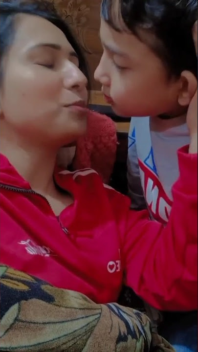 #momkissingson #son kisses mom