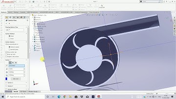 SolidWorks Centrifugal flow analysis (CFD in SolidWorks)