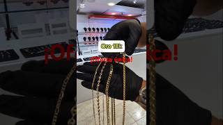 🤑 Oferta única oro 18k🤑 Cadenas al MEJOR Precio😝 #joyas #oro #orobarato #orogitano #ganga
