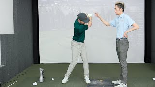 How to Stop Overswinging, Turn Better & Sync Up Your Arms | with @LarryCheungGolf