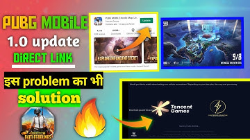Pubg mobile 1.0 update kaise kare || download paused because Wi-Fi is disabled problem ka solution.