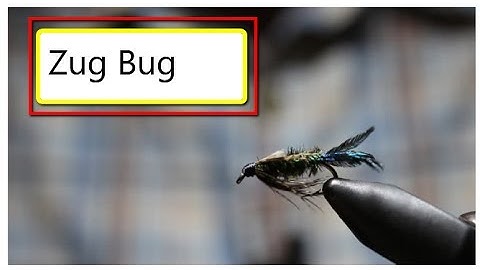 How to Tie a Zug Bug - Fly Tying Video