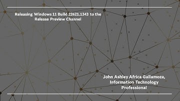 Releasing Windows 11 Build 22621 1343 to the Release Preview Channel