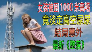 4000米高空，踩鋼管行走，女孩沒吃沒喝，高空尿尿！刺激