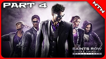 Saints Row: The Third Remastered | Walkthrough Part 4 | No Commentary (Xbox One X 30 FPS)
