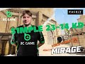 DEMO POV - s1mple (23-14) KD - 4000 ELO FACEIT(Mirage) #cs2 #s1mple #bcgame #povcs2 #cs2pov