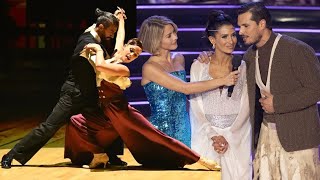 ‘DWTS’: Hilaria Baldwin in TEARS After Elimination; Whitney Leavitt Tops the Scores