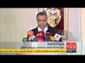 Conférence presse ministère l'interieur sept.