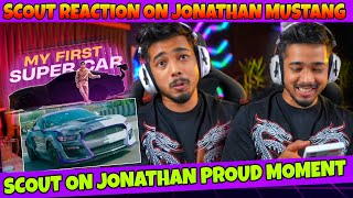 Scout Live Reaction On Jonathan Mustang❤️ | Scout Happy For Jonathan
