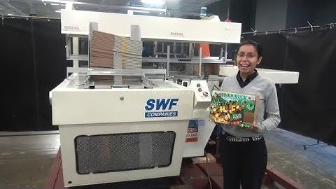 SWF Model CE101 Automatic Right Hand Case Erector Bottom Sealer Demonstration