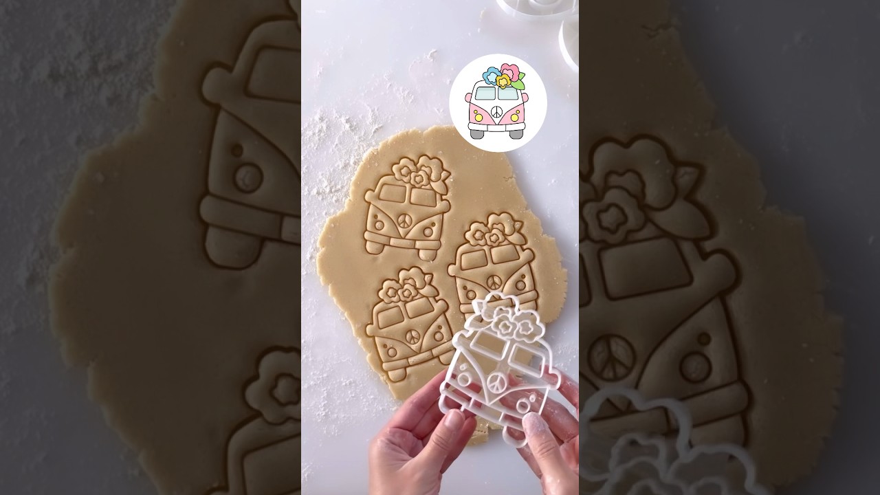 Summer cookies 🌸 / 3D printed cookie cutters / MakeCookies cutters / Cookies with imprint