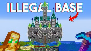 Why I Built this SAFEST BASE in this Minecraft Hardcore SMP !