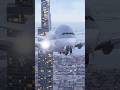 Qatar Airways A380 Flies Over Burj Khalifa and Begins Landing Approach