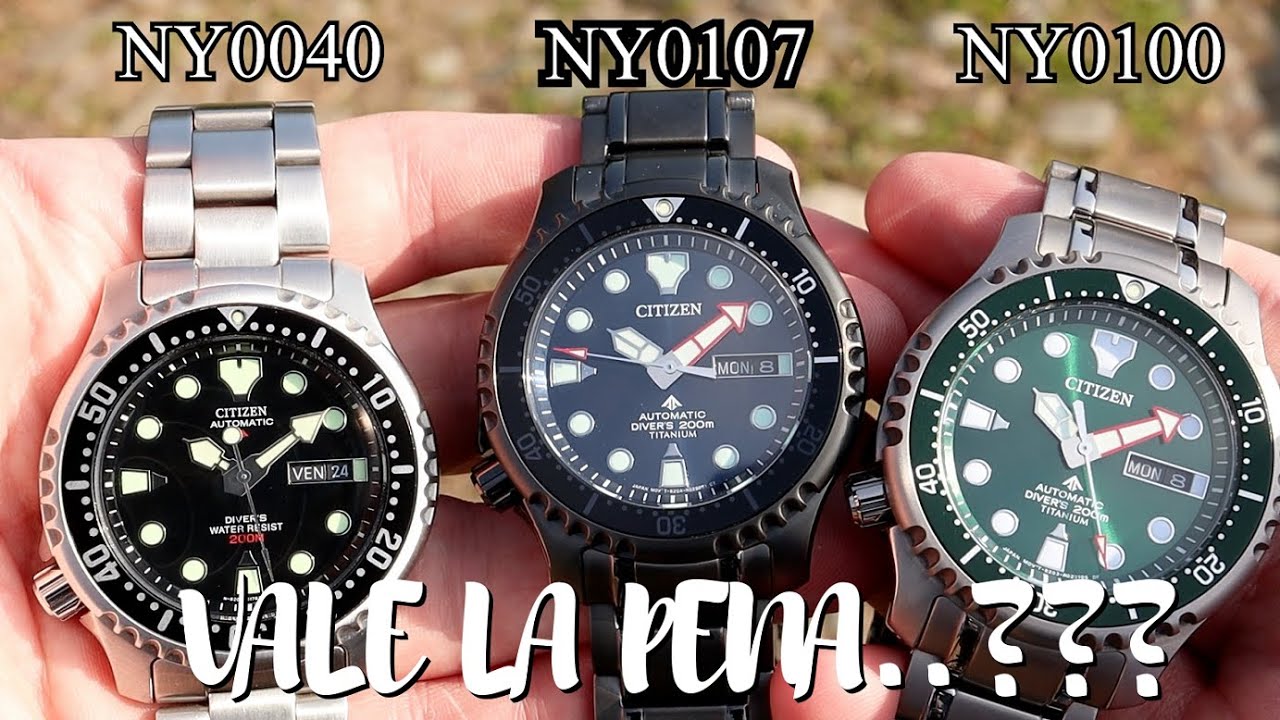 CITIZEN Promaster NY0107-85L ITALIAN Limited Edition