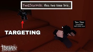 TROLLING TARGETING KILLERS using DEFAULT TWO TIME || Forsaken Gameplay