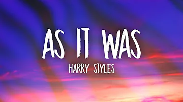 Harry Styles - As It Was (Lyrics) | you know it's not the same as it was