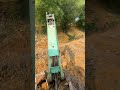 Đào mương đắp bờ trồng lúa #xcavator