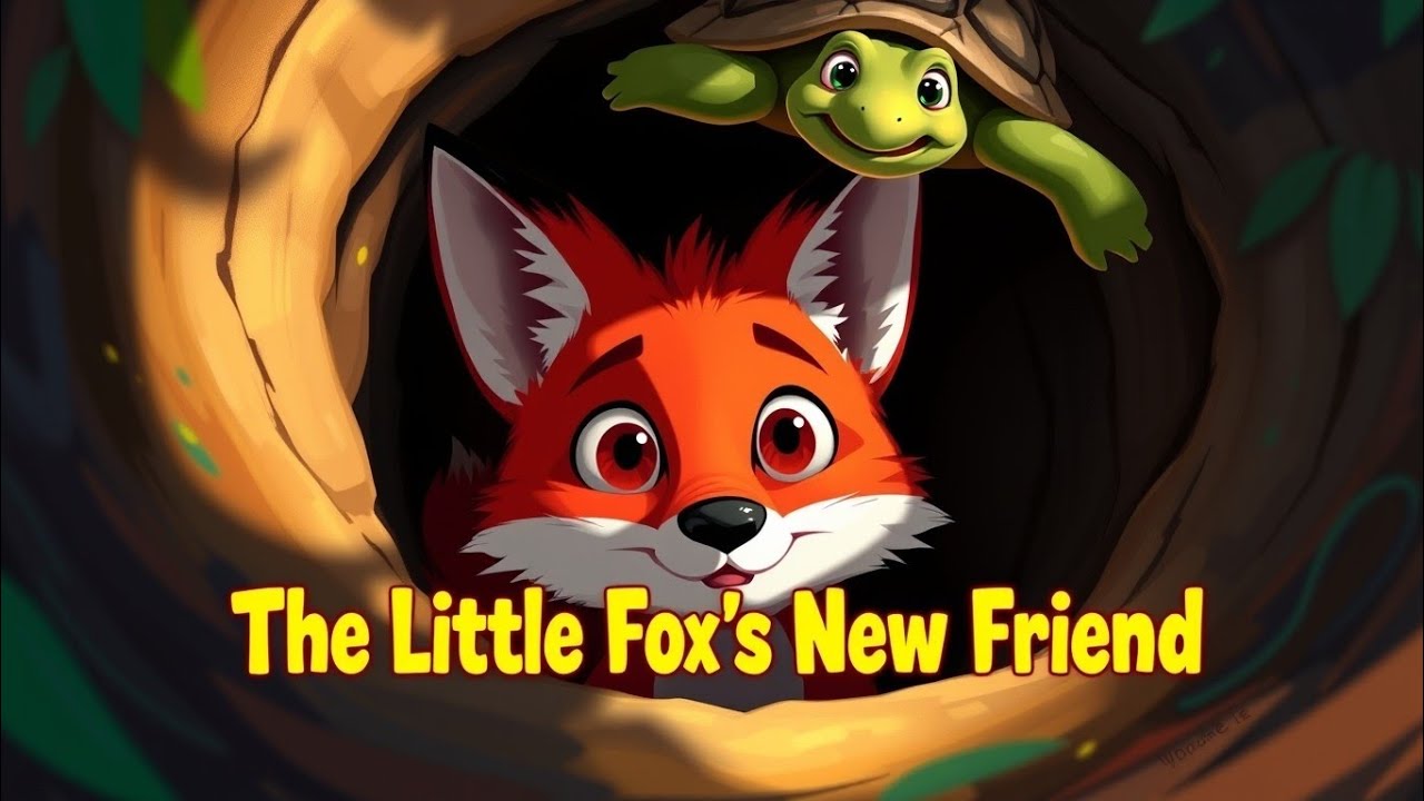 The Little Fox’s New Friend | A Heartwarming Short Story for Kids - YouTube