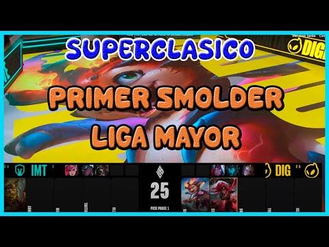 Se juega el primer Smolder en liga mayor en el superclásico de NA / Narcobarco vs Immortals